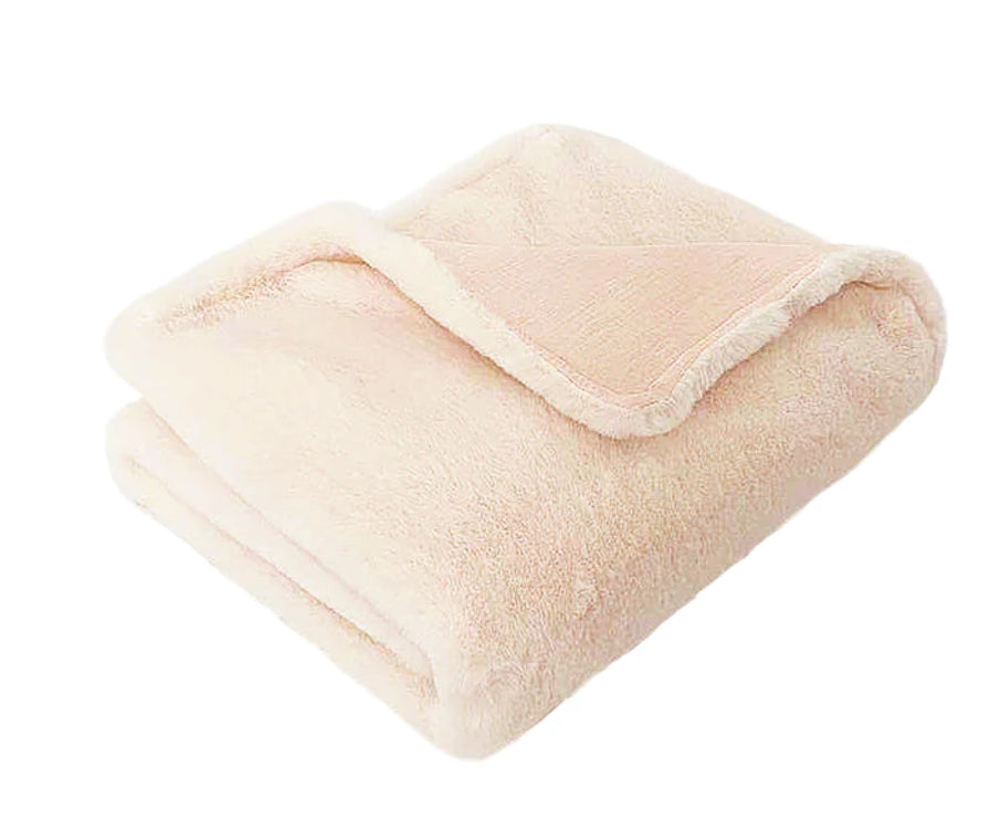 Mon Ami Charmante Luxe Baby Blanket Pink