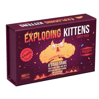 Asmodee Exploding Kittens Party-Pack