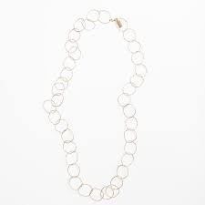 Original Hardware Shimmery Organic Necklace GF