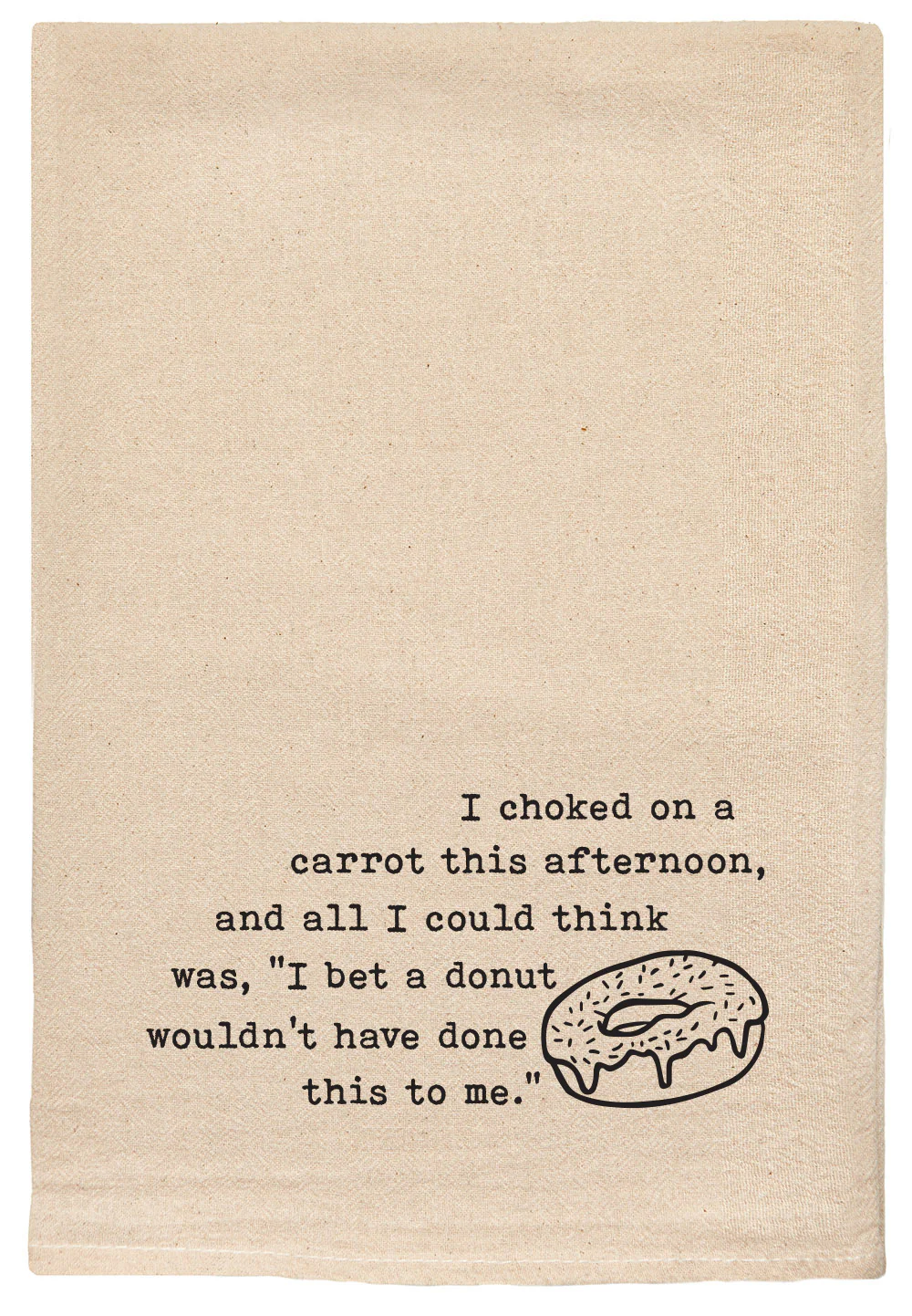 Ellembee Tea Towel Donut Carrot