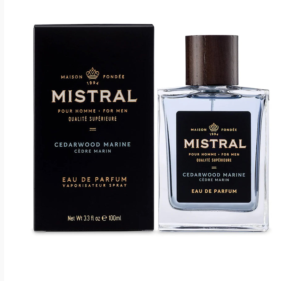 Mistral Men's Cologne 100ml Cedarwood Marine