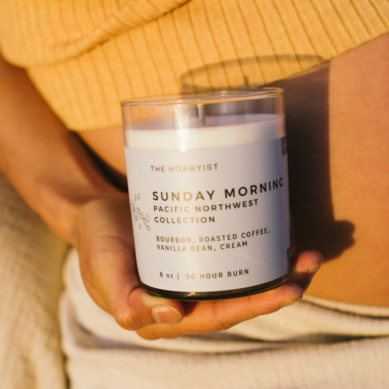 Hobbyist Candle Sunday Morning 8oz