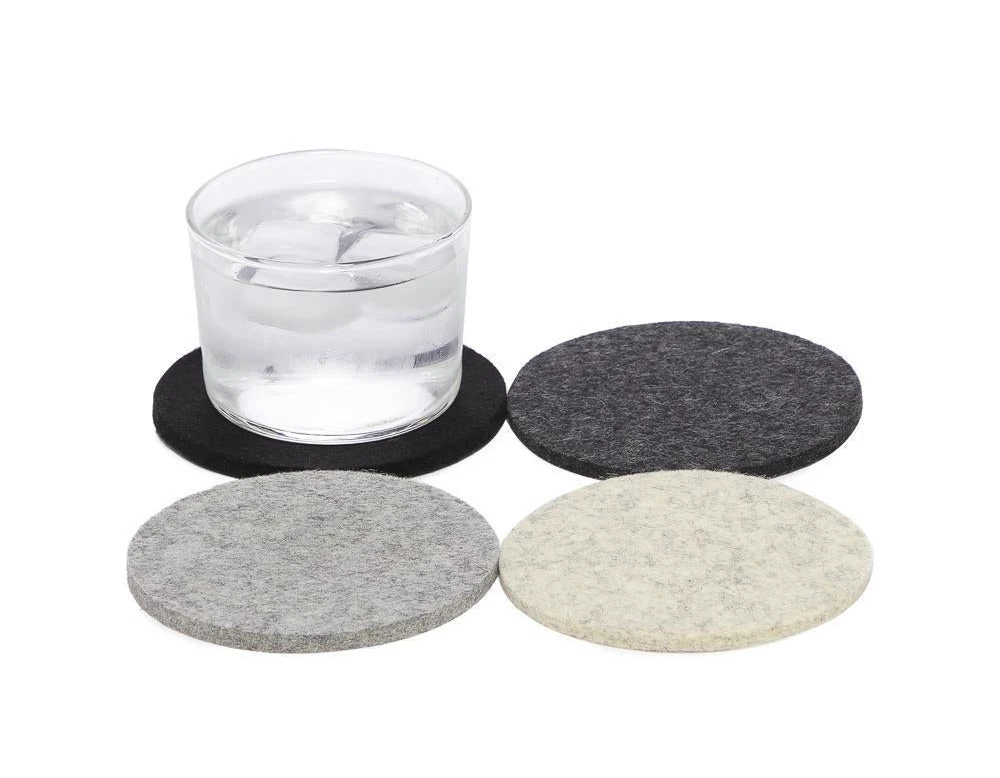 Graf Lantz - Round Merino Wool Coaster (4pk)