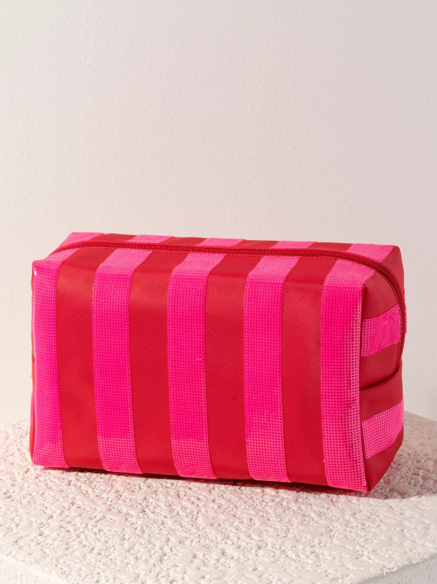 Shiraleah Cara Large Stripe Zip Pouch