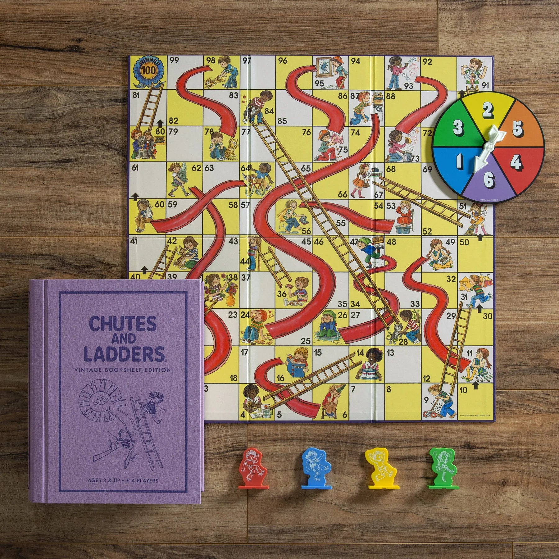Vintage Bookshelf Edition - Chutes & Ladders