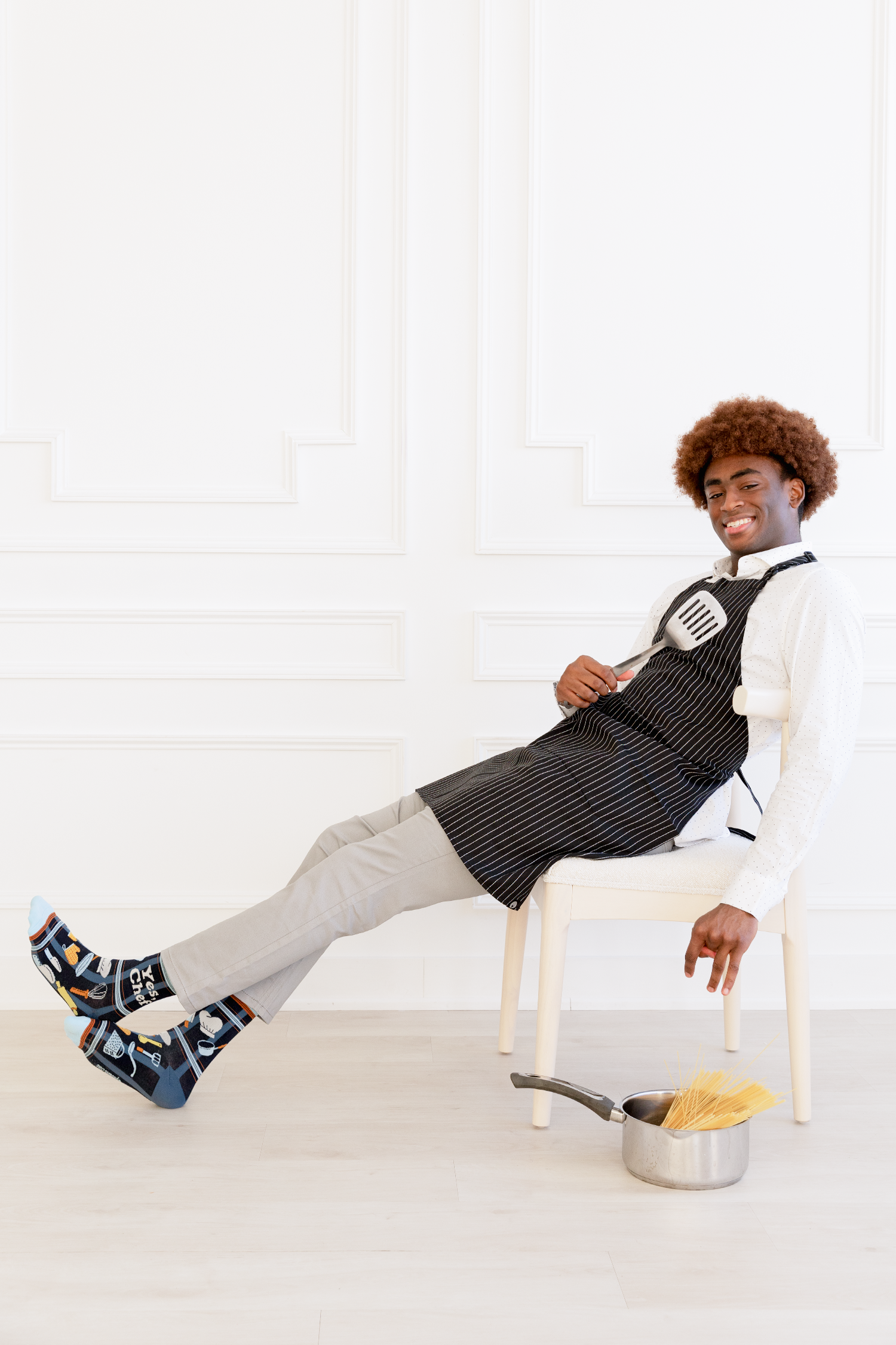 Uptown Sox - Yes Chef Socks - M/L (Men)