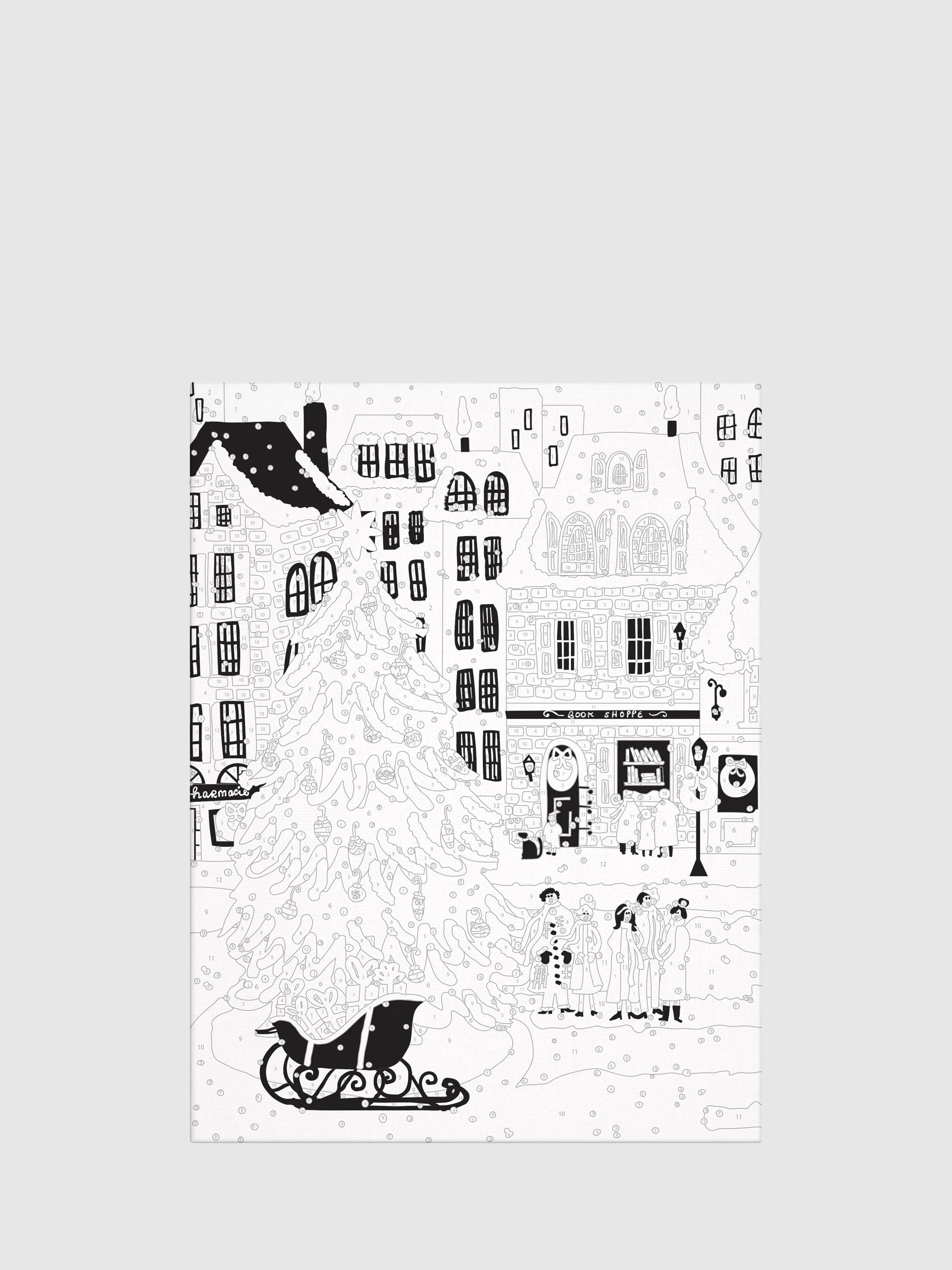RC Christmas Square PBN