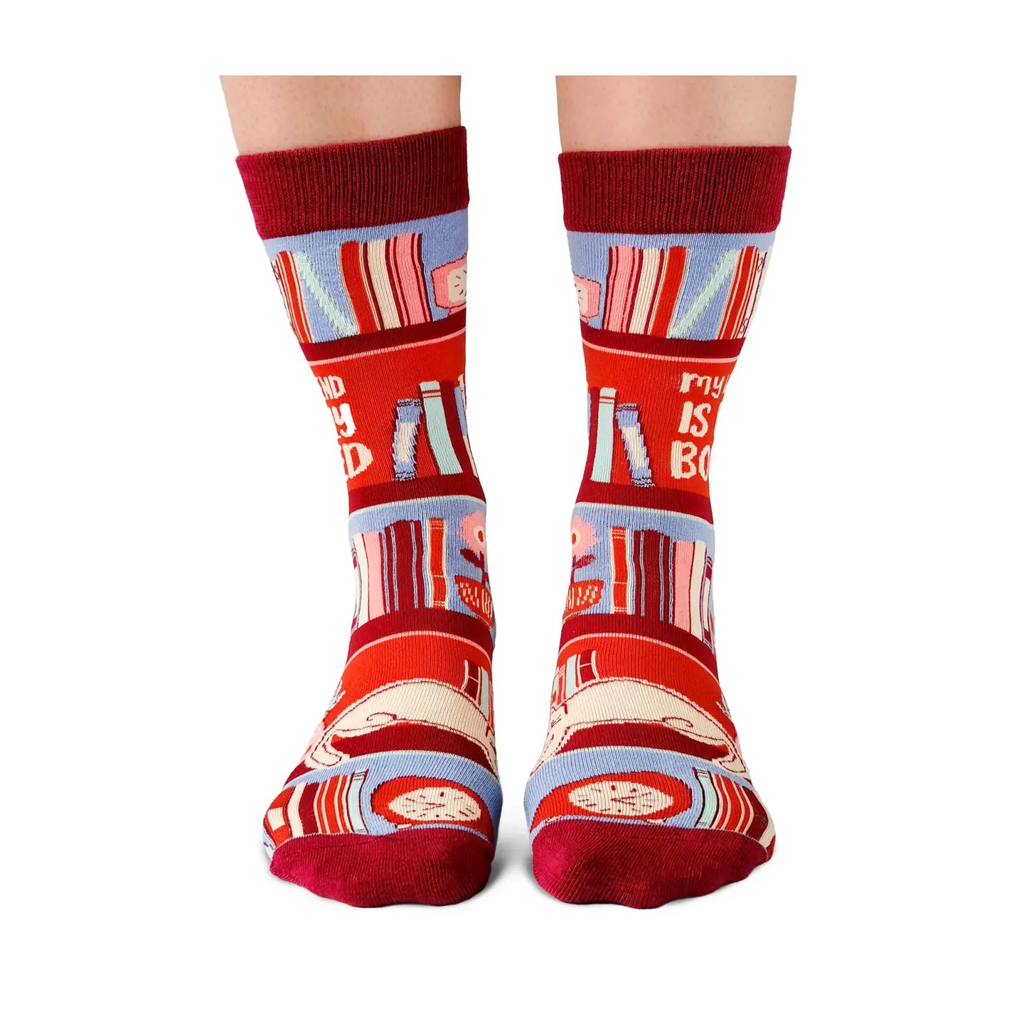 Uptown Sox Bookworm Women