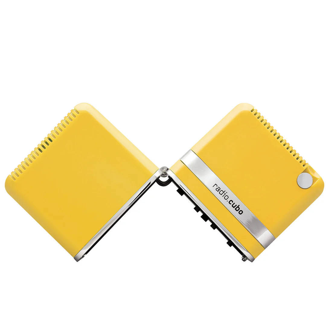 Brionvega Radio Cubo Bt Speaker Yellow