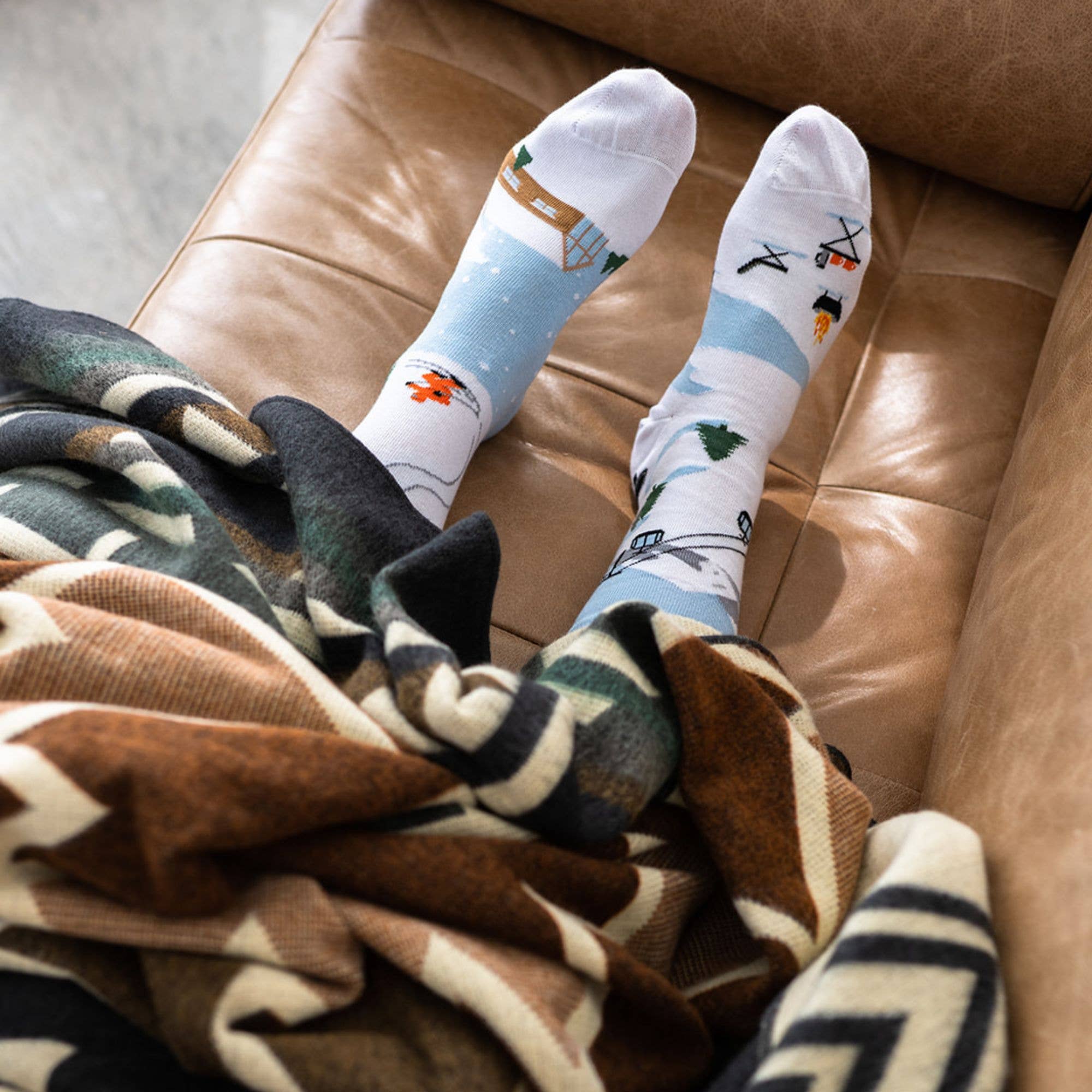 Friday Sock Co. - Men's Ski Scene