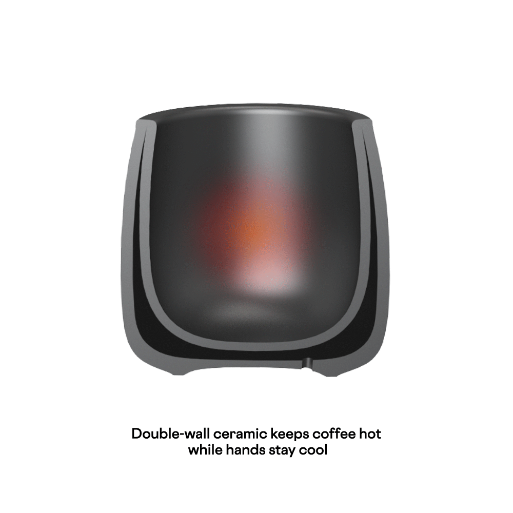 Corkcicle Cafe Cup 8oz Matte Black