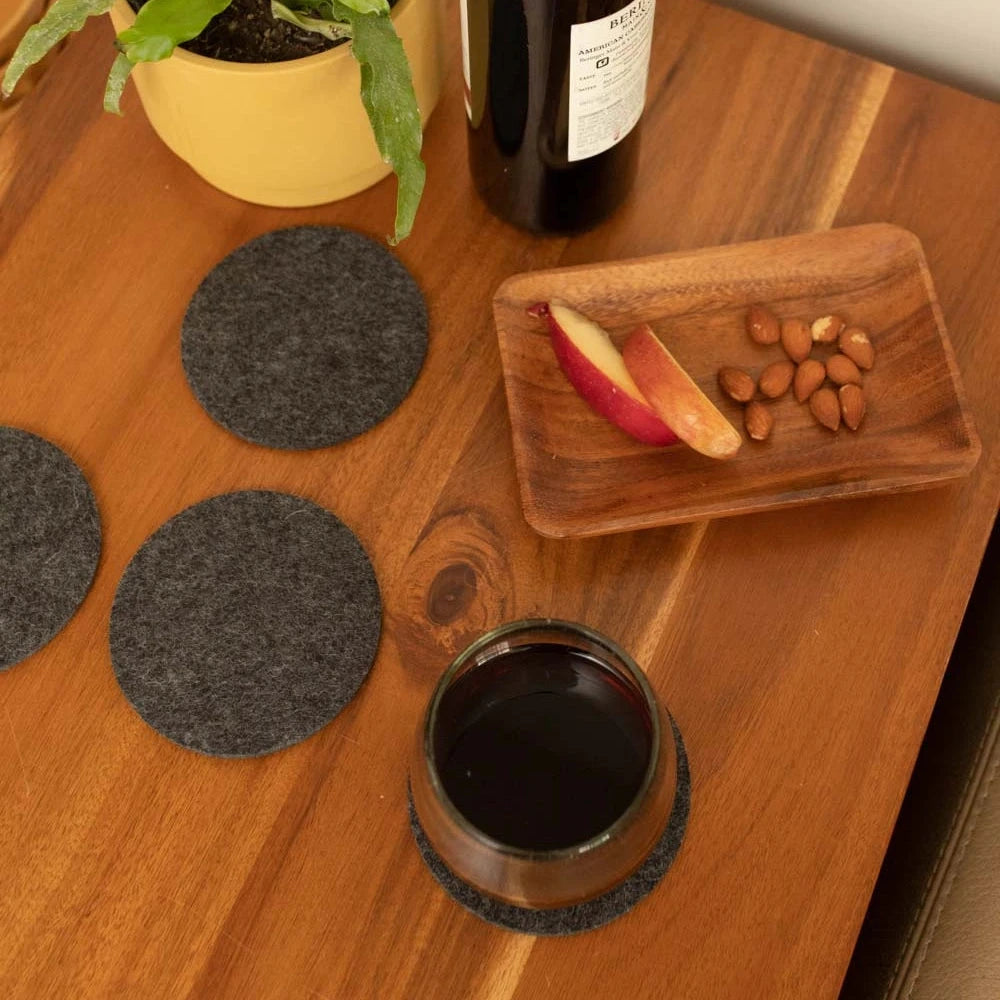 Graf Lantz - Round Merino Wool Coaster (4pk)