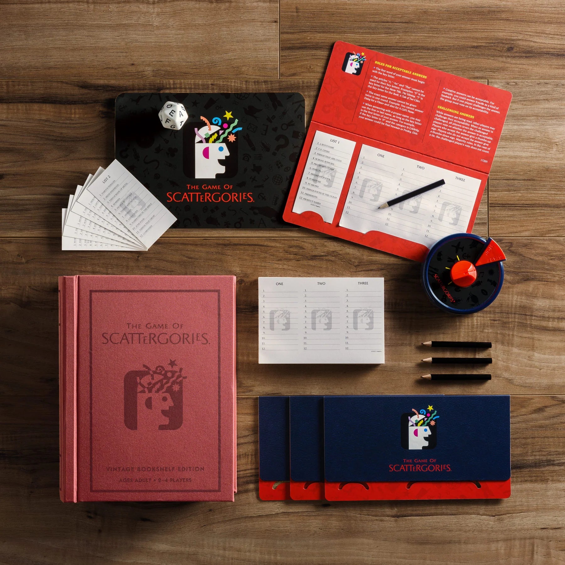Vintage Bookshelf Edition - Scattergories