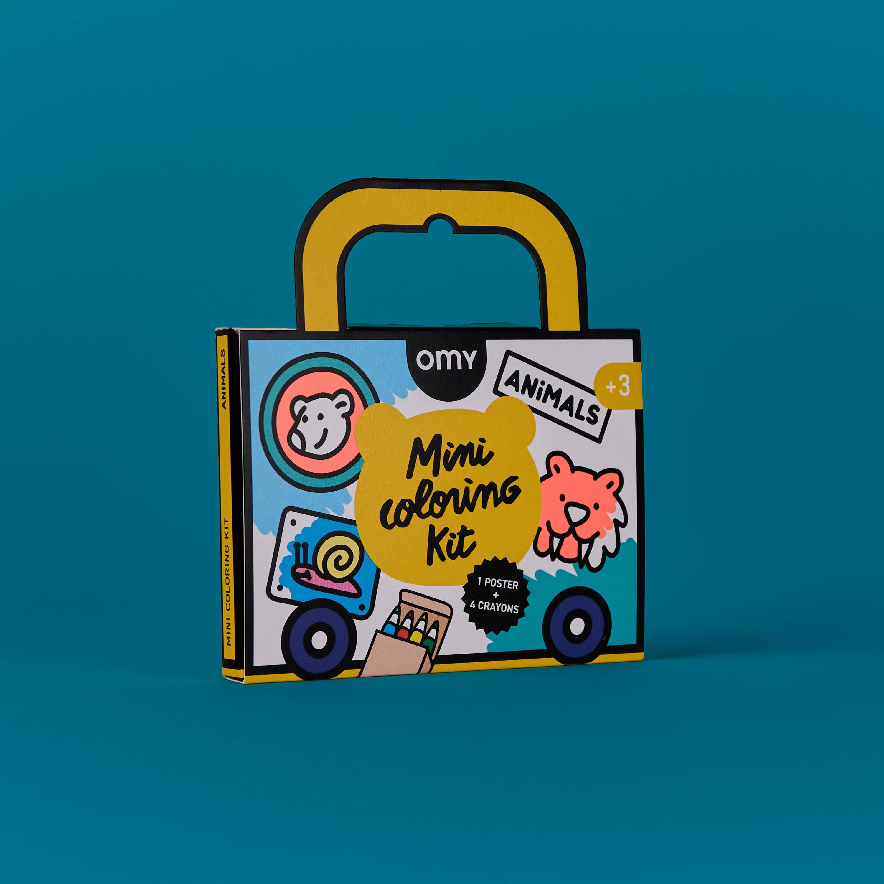 OMY Mini Pocket Colouring - Animals