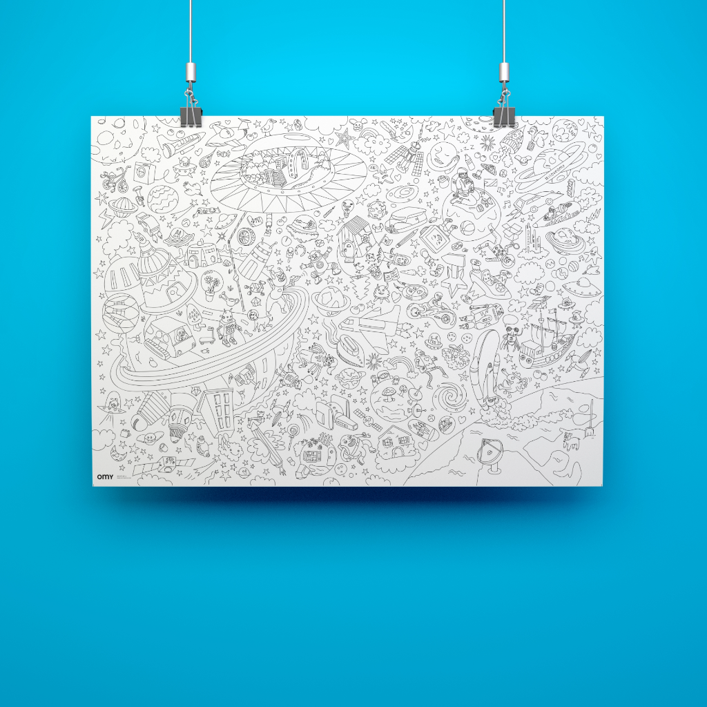 OMY - Cosmos - Giant poster