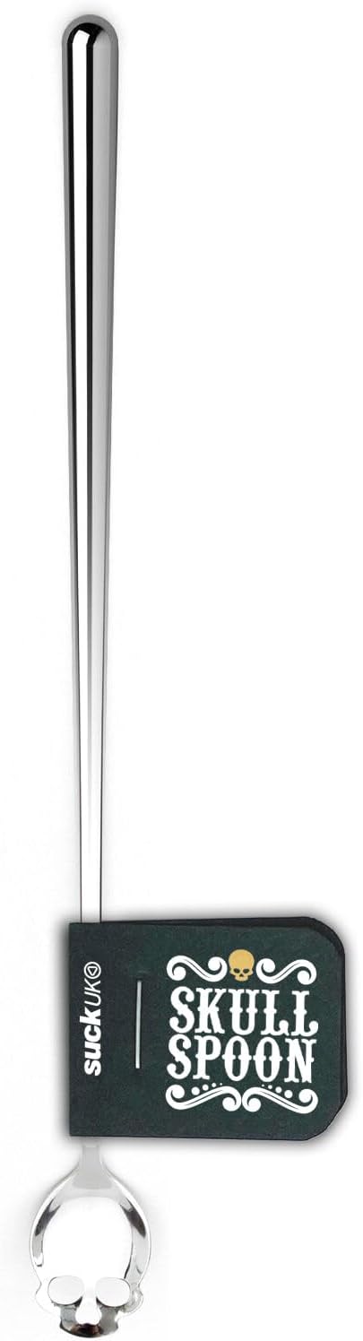 Skull Bar Spoon Stainless Steel