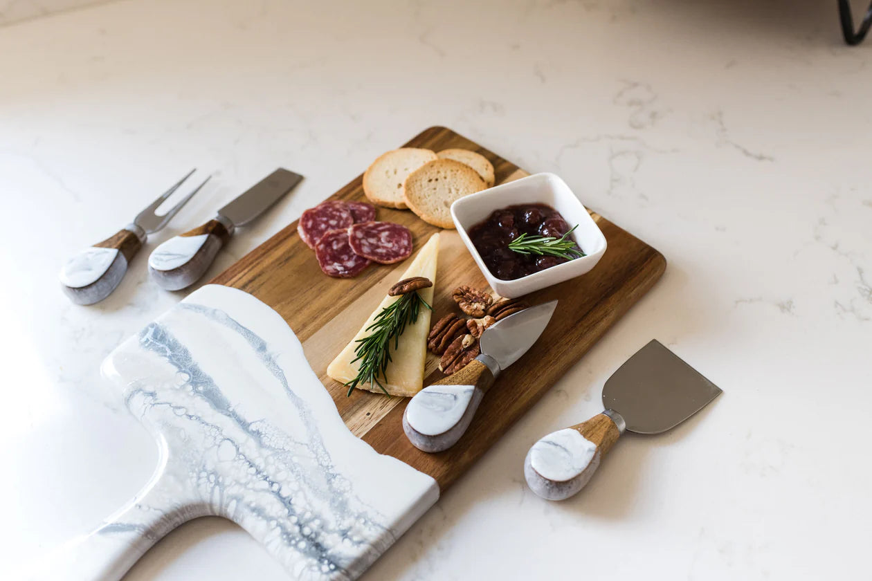 Resin Coated Cheese Knife Set