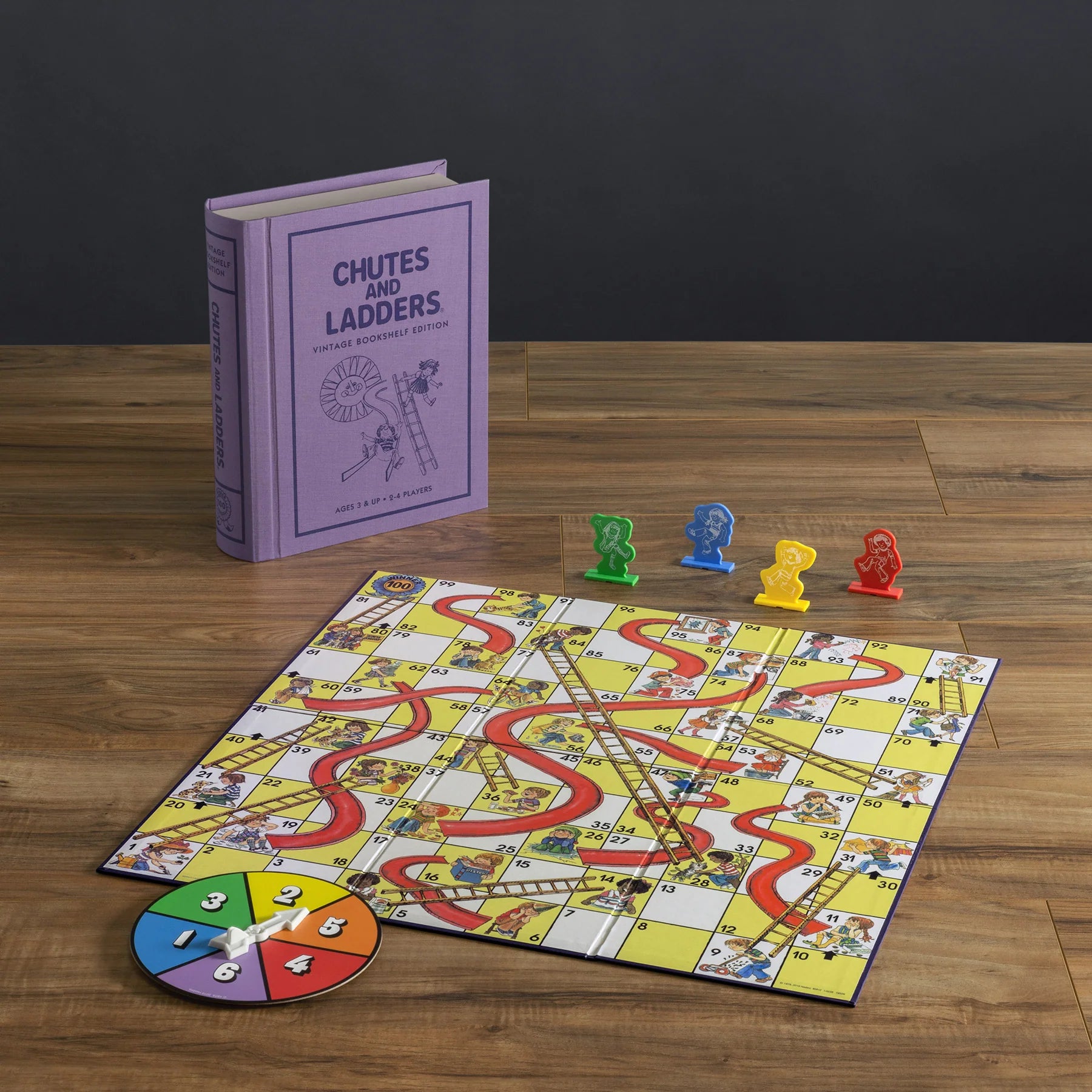 Vintage Bookshelf Edition - Chutes & Ladders