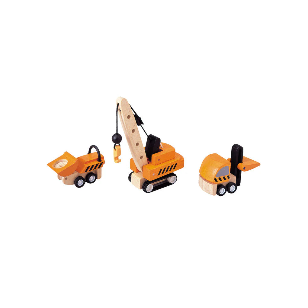 Plan Toys - Construction Vehicles