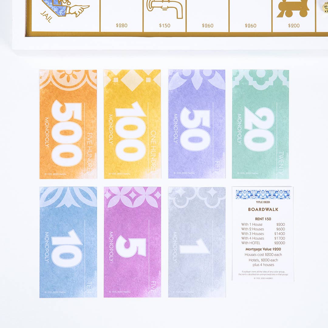 WS Game Company - Monopoly Bianco Edition