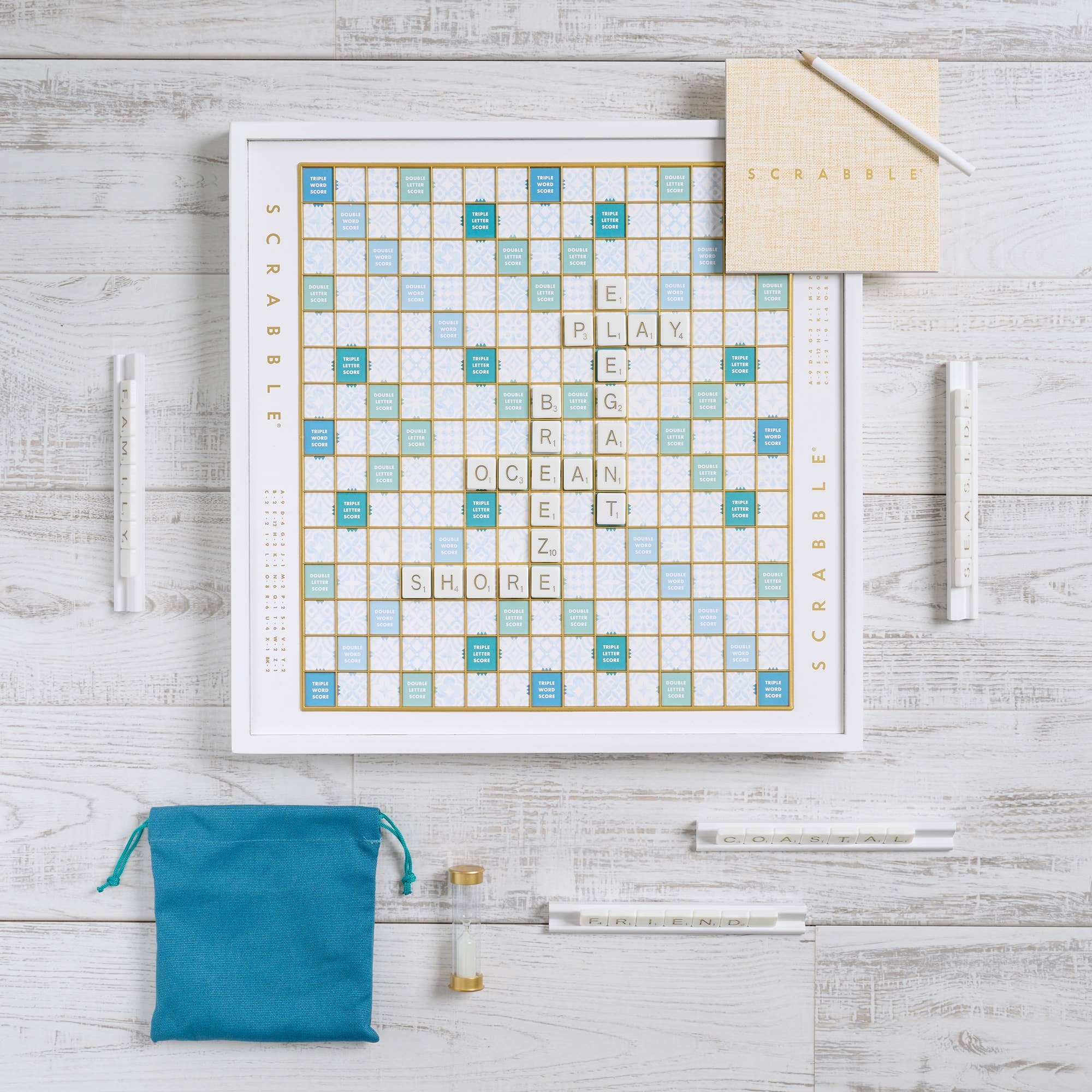 WS Game Company - Scrabble Bianco Edition
