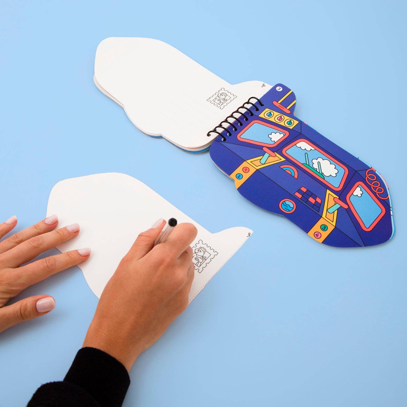 OMY Sticker Book - Plane