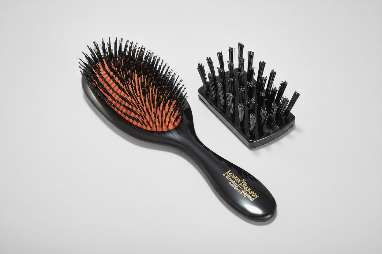 Mason Pearson Cleaning Brush CL Dark Ruby
