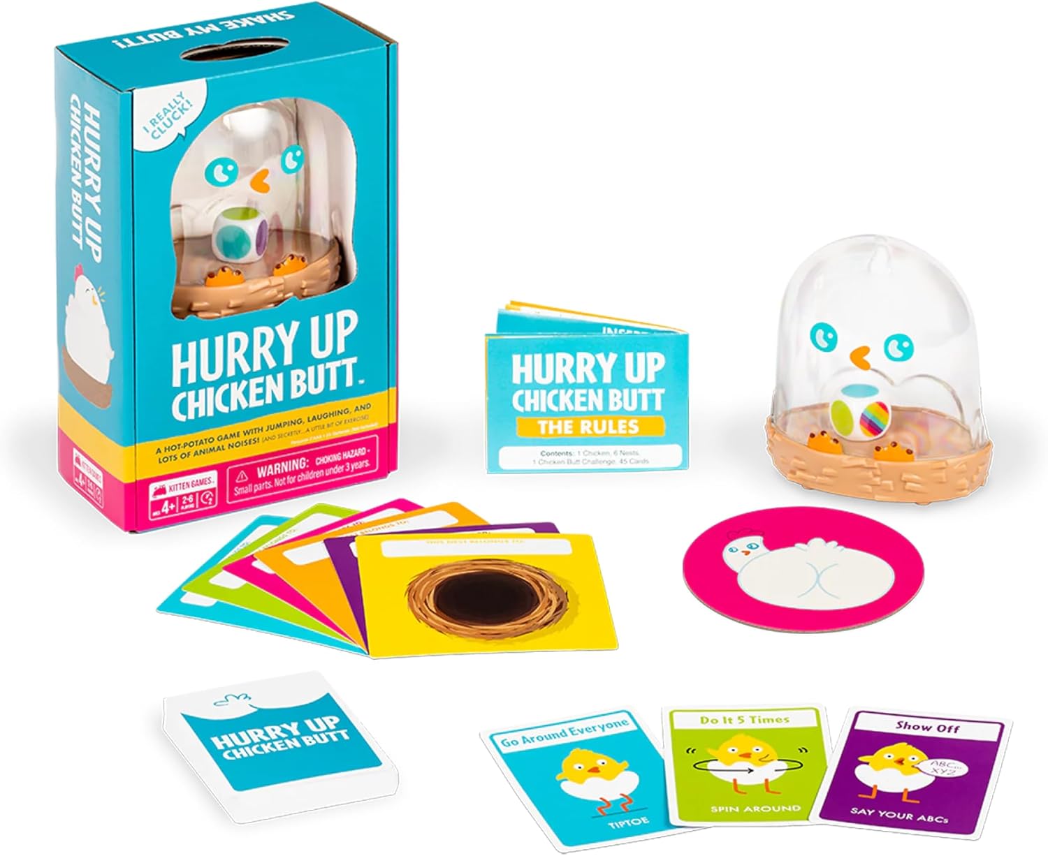 Asmodee Hurry Up Chicken Butt
