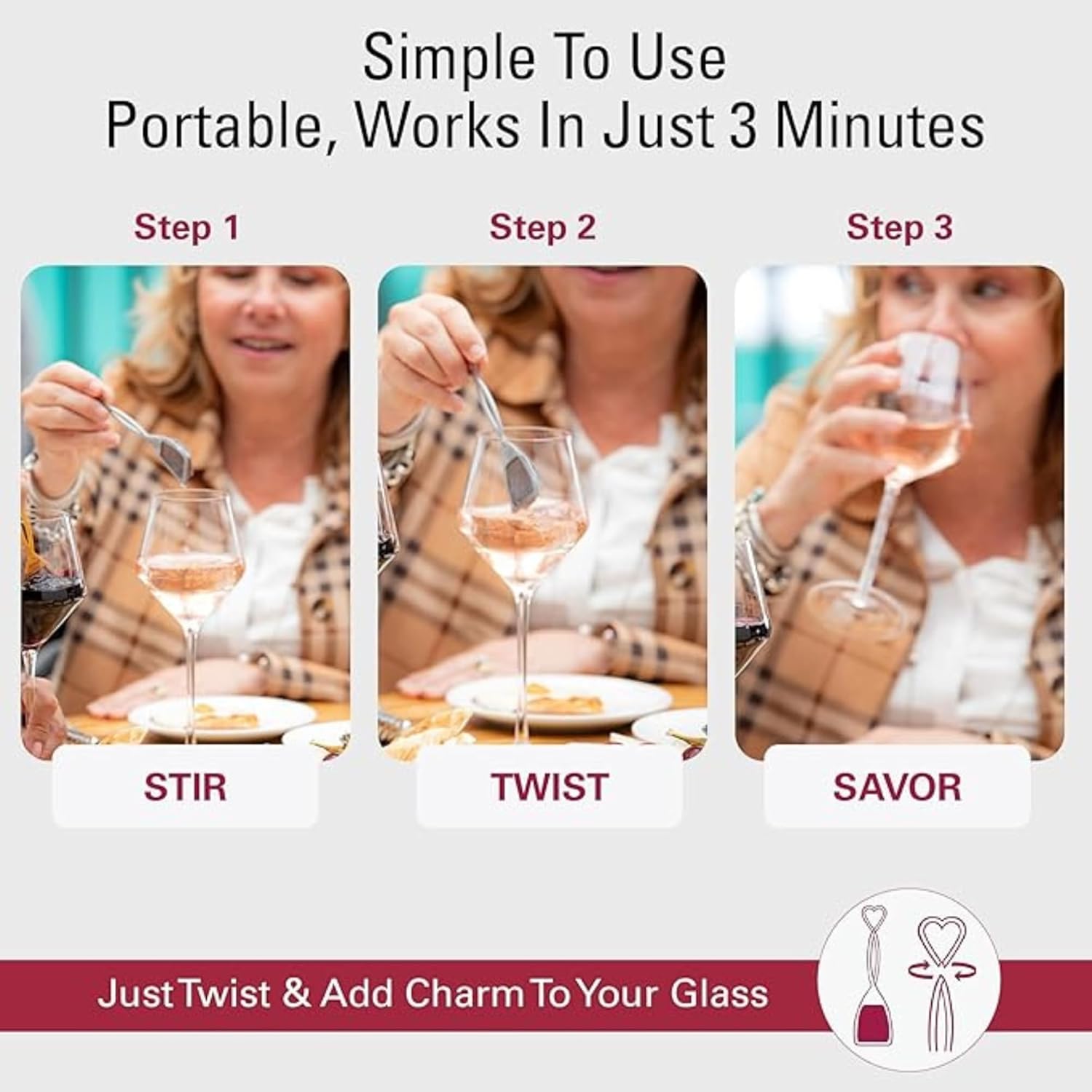 The Wand Rapid-Action Wine Filter