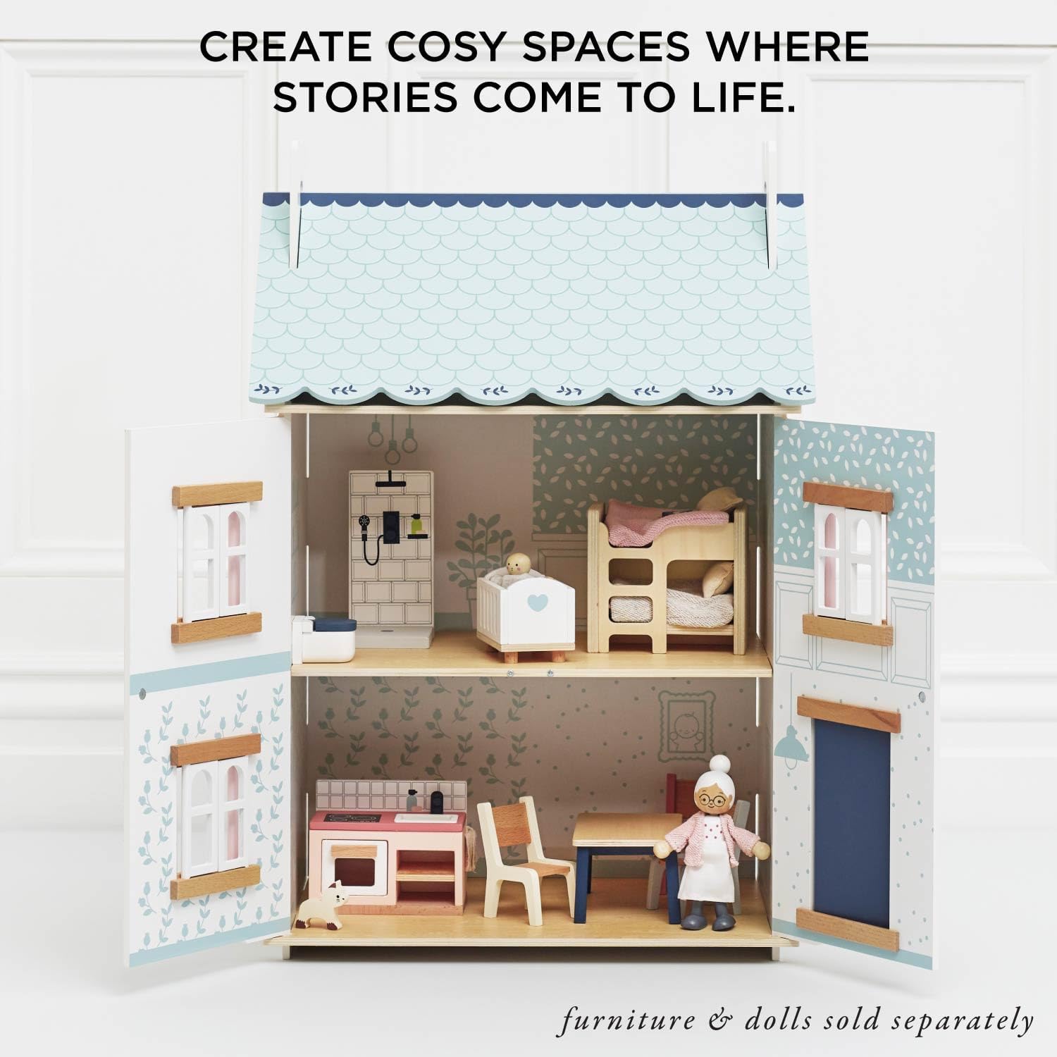 Bluebelle Wooden Doll House - Le Toy Van