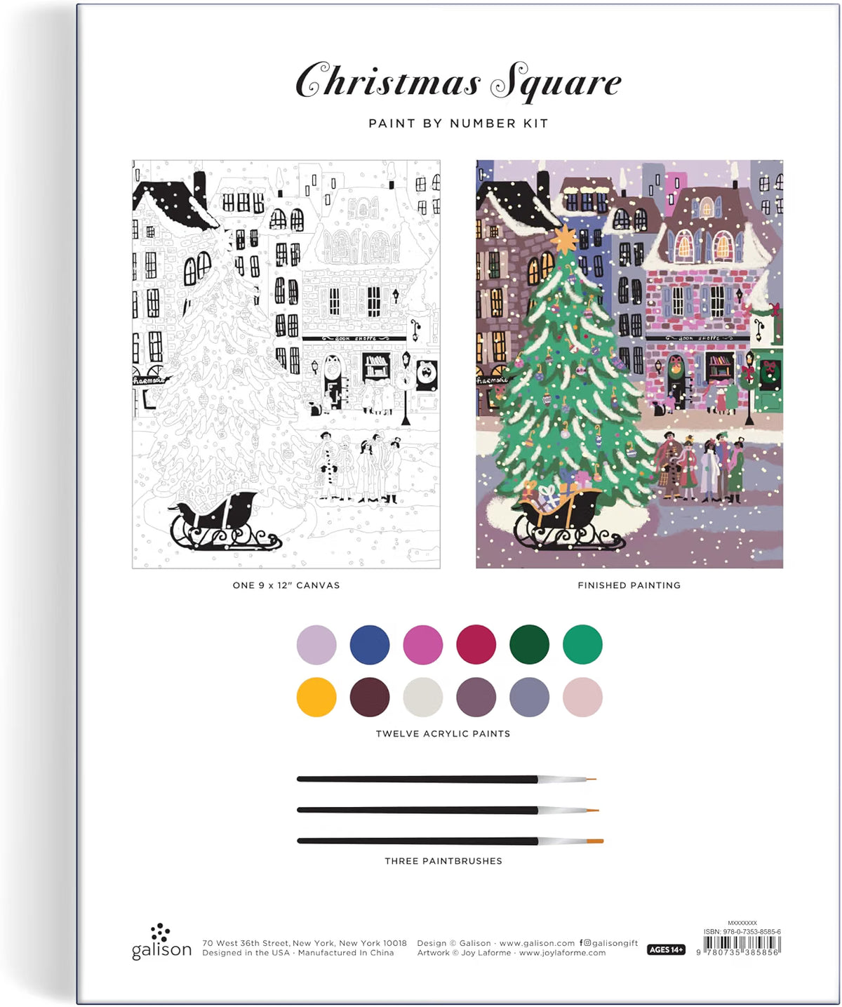 RC Christmas Square PBN