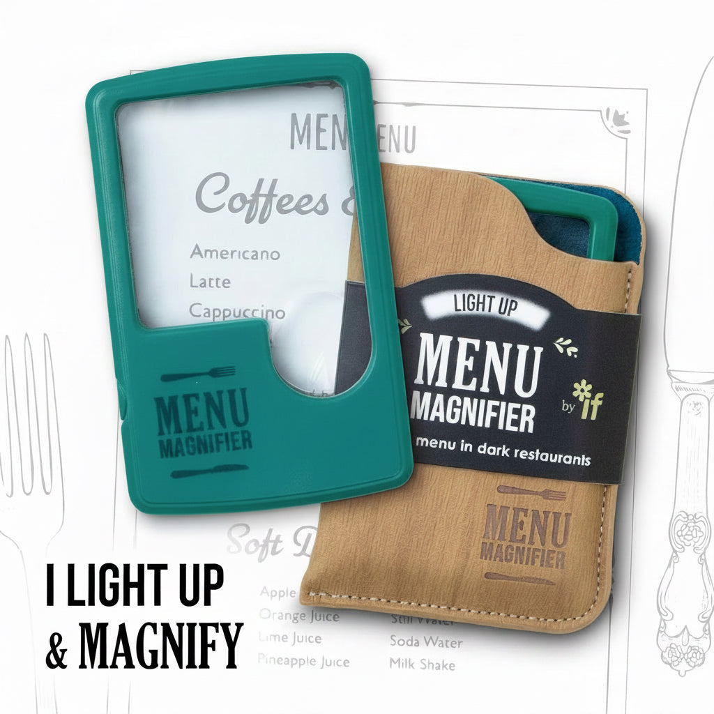 Light Up Menu Magnifier