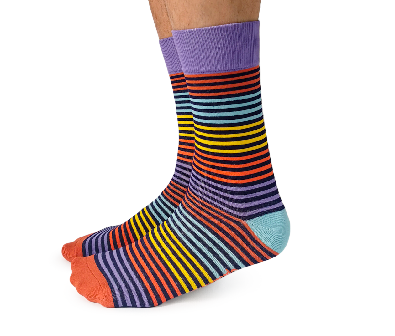 Uptown Sox - Stripe Right Socks - M/L (Men)