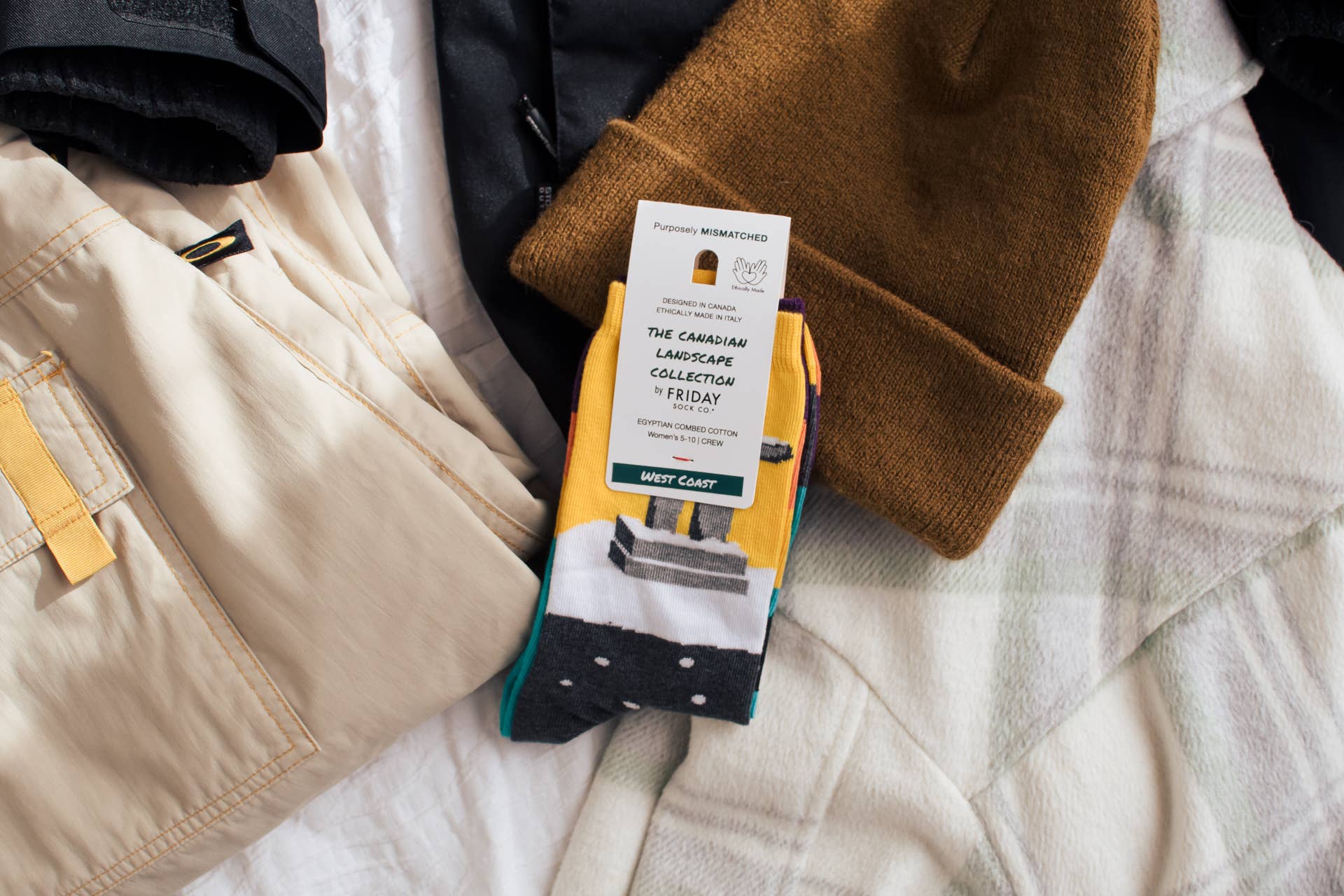 Friday Sock Co. - Women's West Coast Canadian Landscape