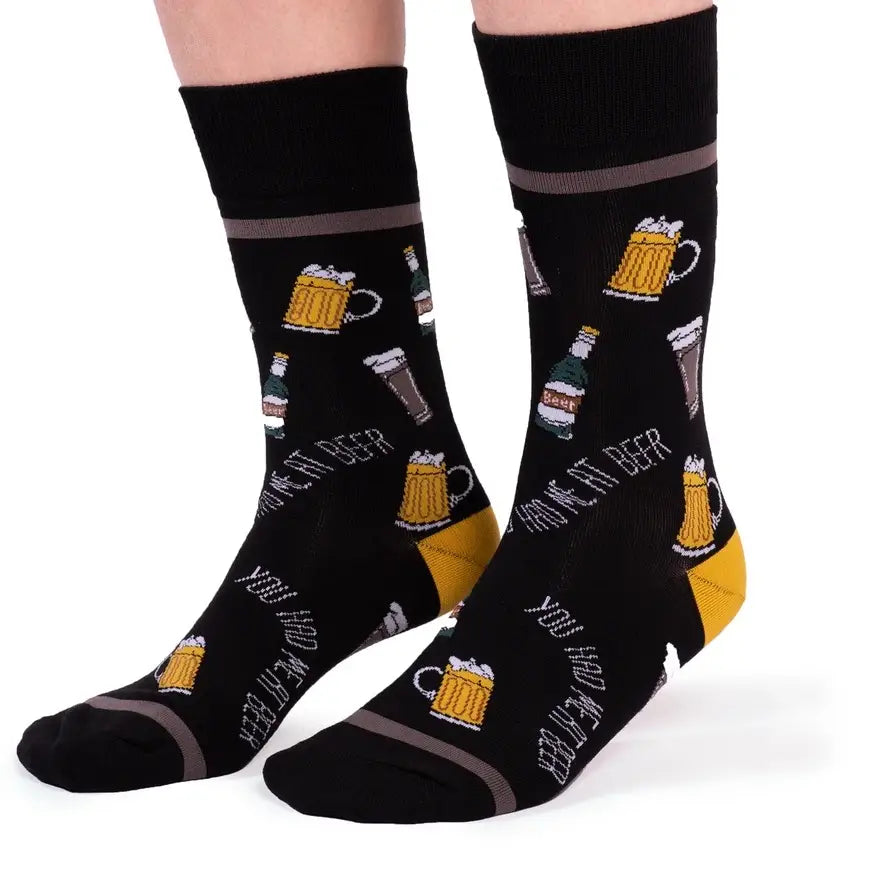 Uptown Sox You Had Me at Beer Men
