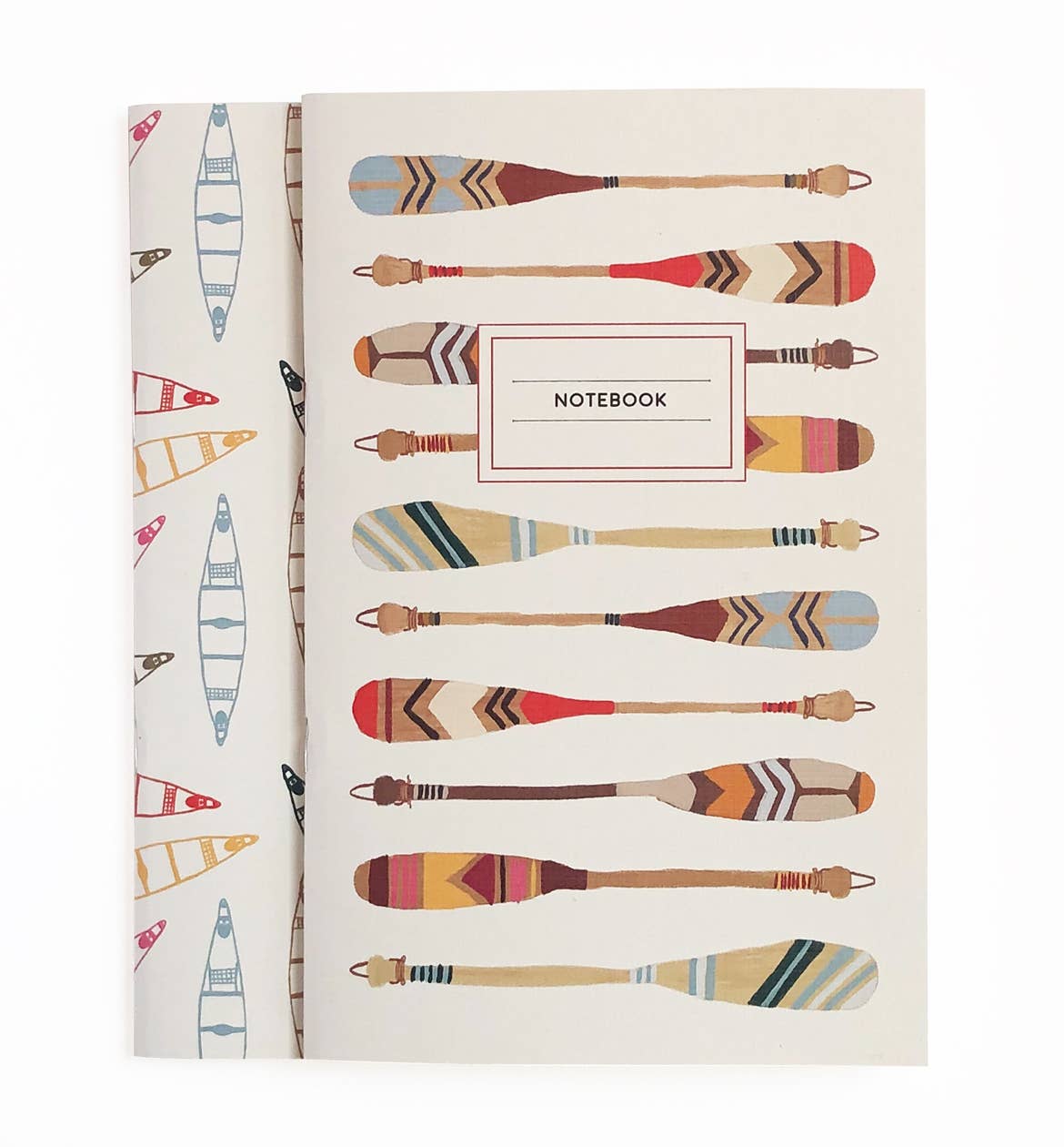 Artistry Cards - Notebook Canoes & Paddles (2-Pack)