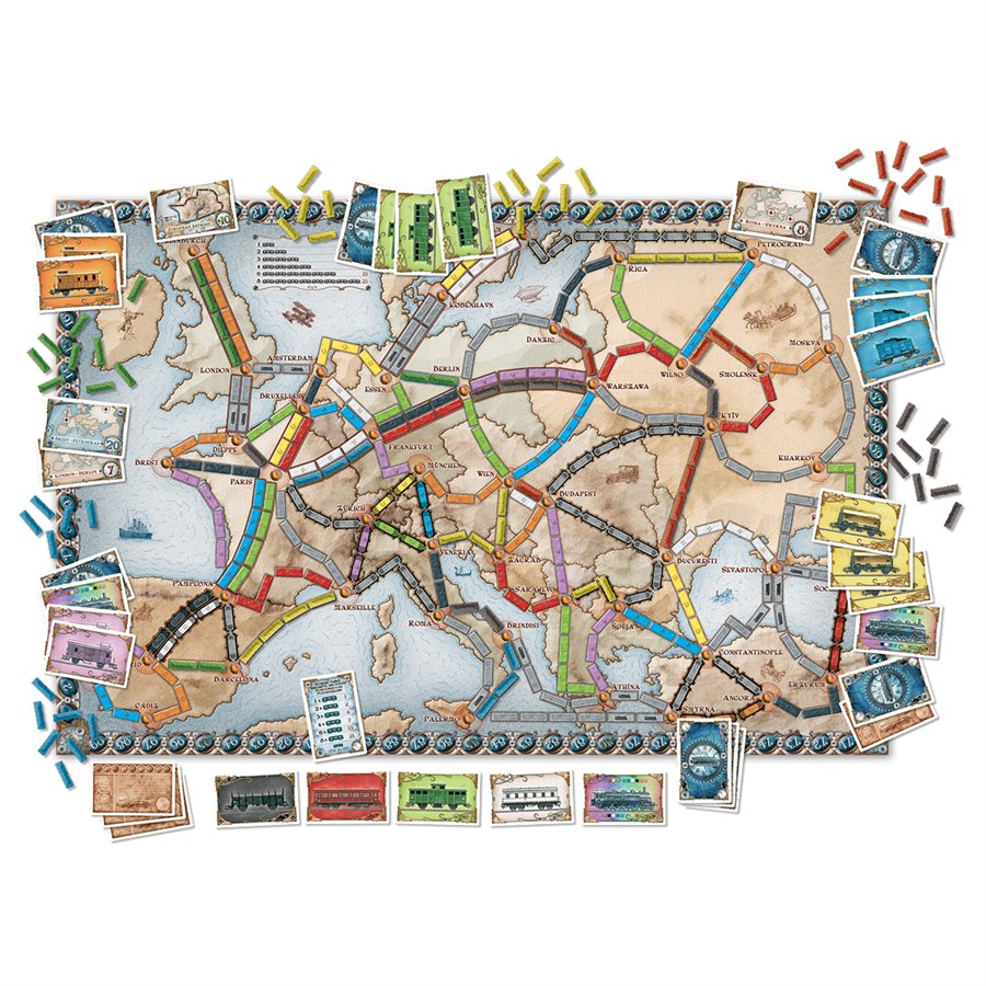 Asmodee Ticket To Ride Europe