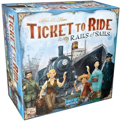 Asmodee Ticket to Ride - Rails and Sails