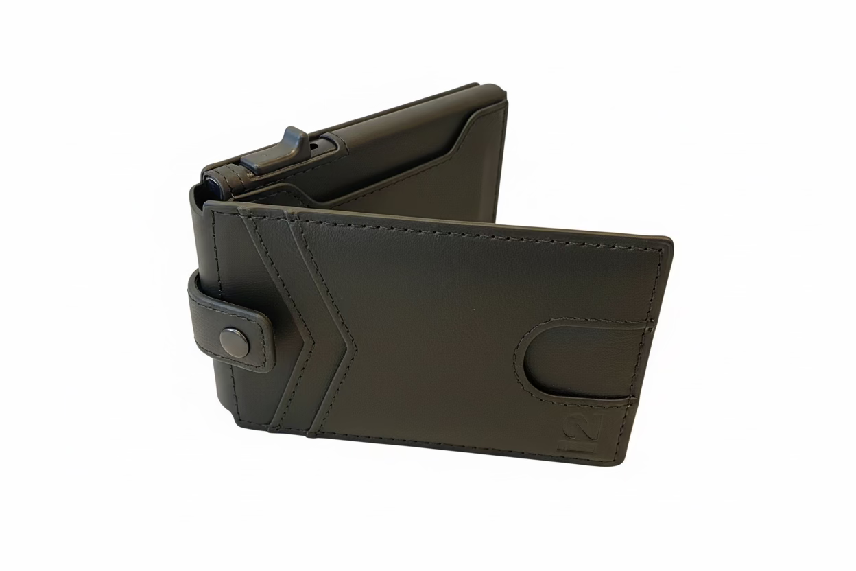 i2 RFID Ejection + Bill fold Wallet