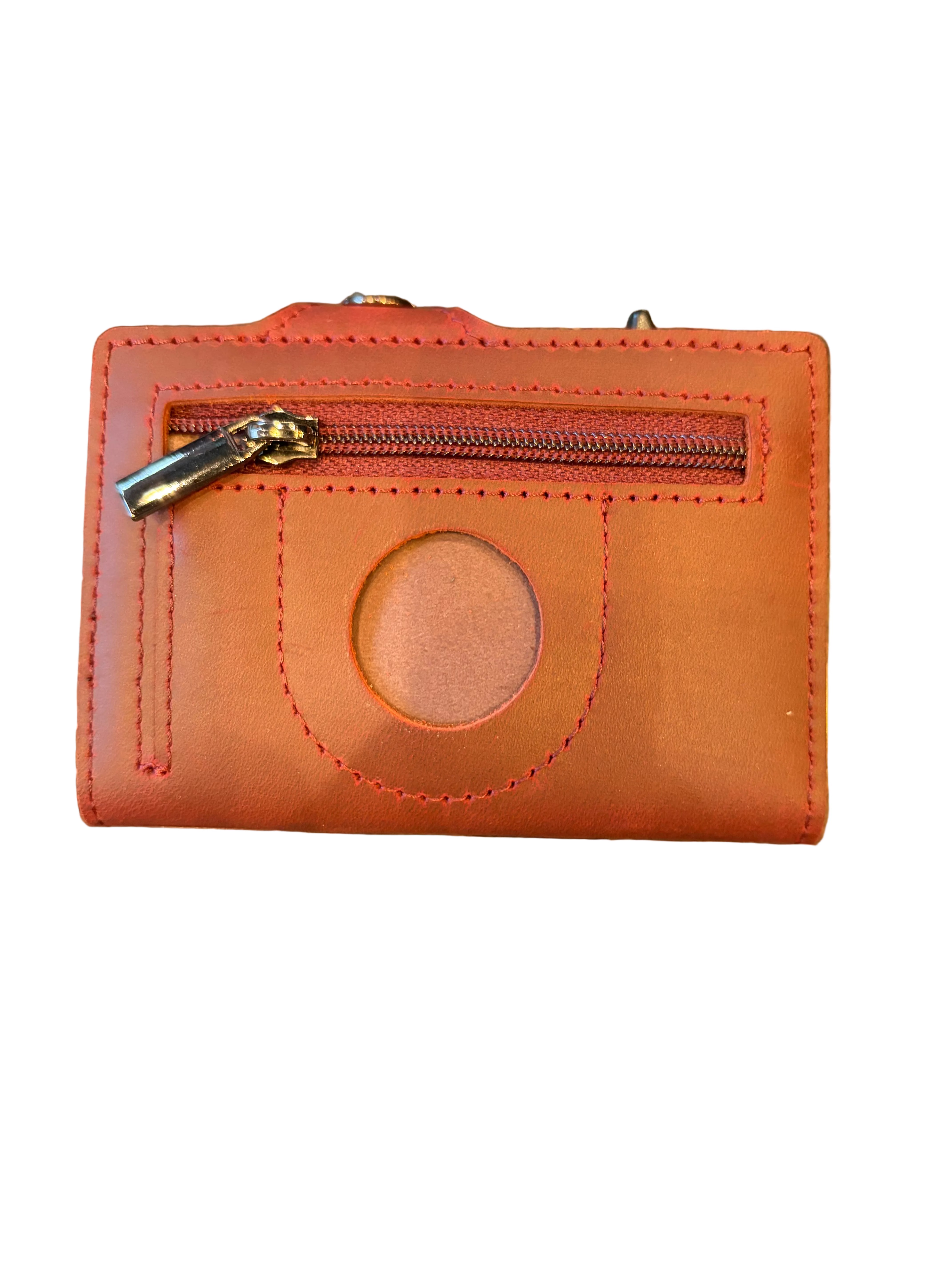 i2 RFID Ejection Wallet Crazy Horse Leather