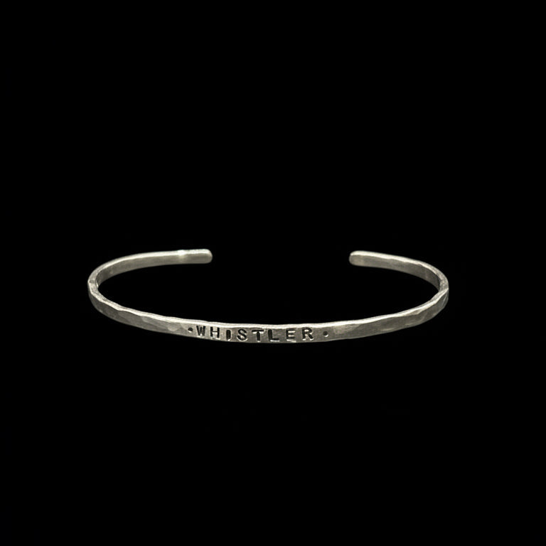 Lazy Maisie Whistler Coordinates Cuff Silver