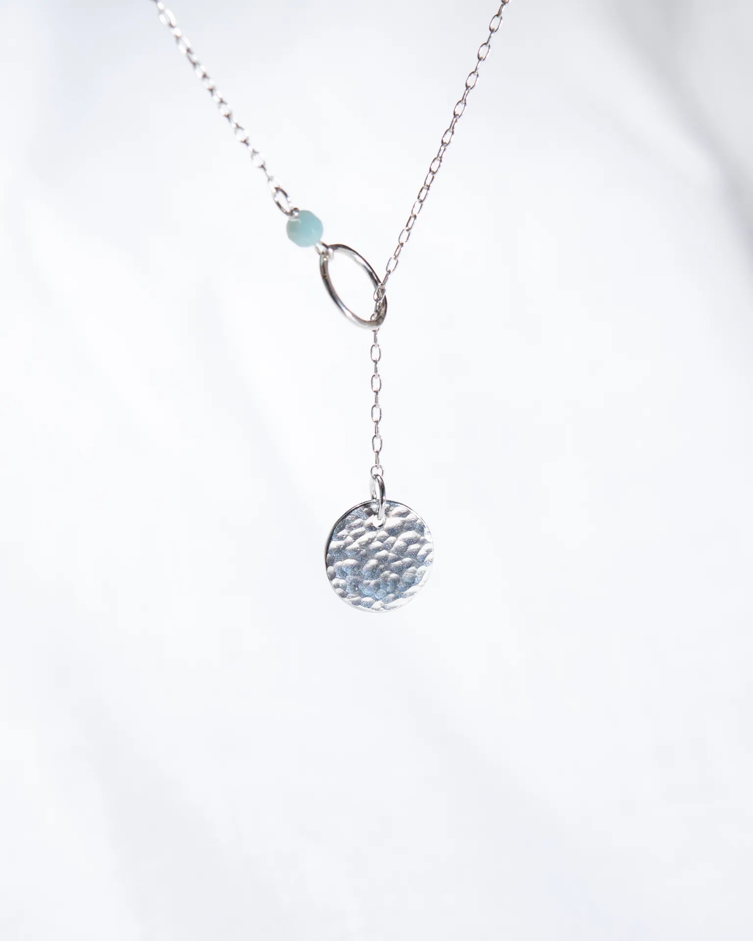 Lazy Maisie Circle Lariat Silver