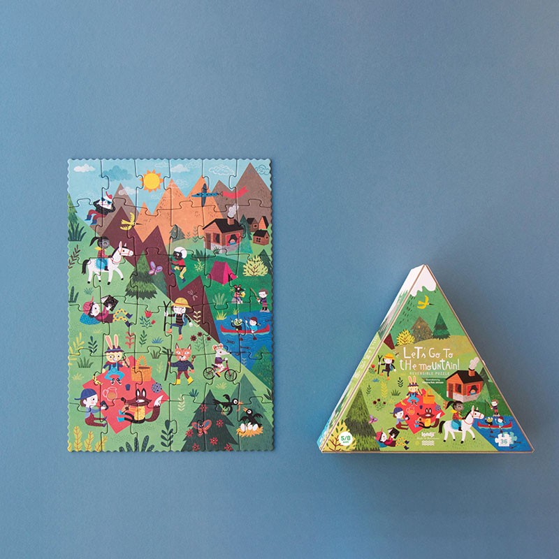 Londji - Puzzle "Let's go to the mountain"