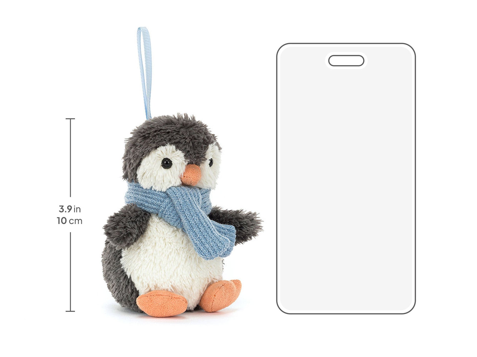 Jellycat Peanut Penguin Ornament