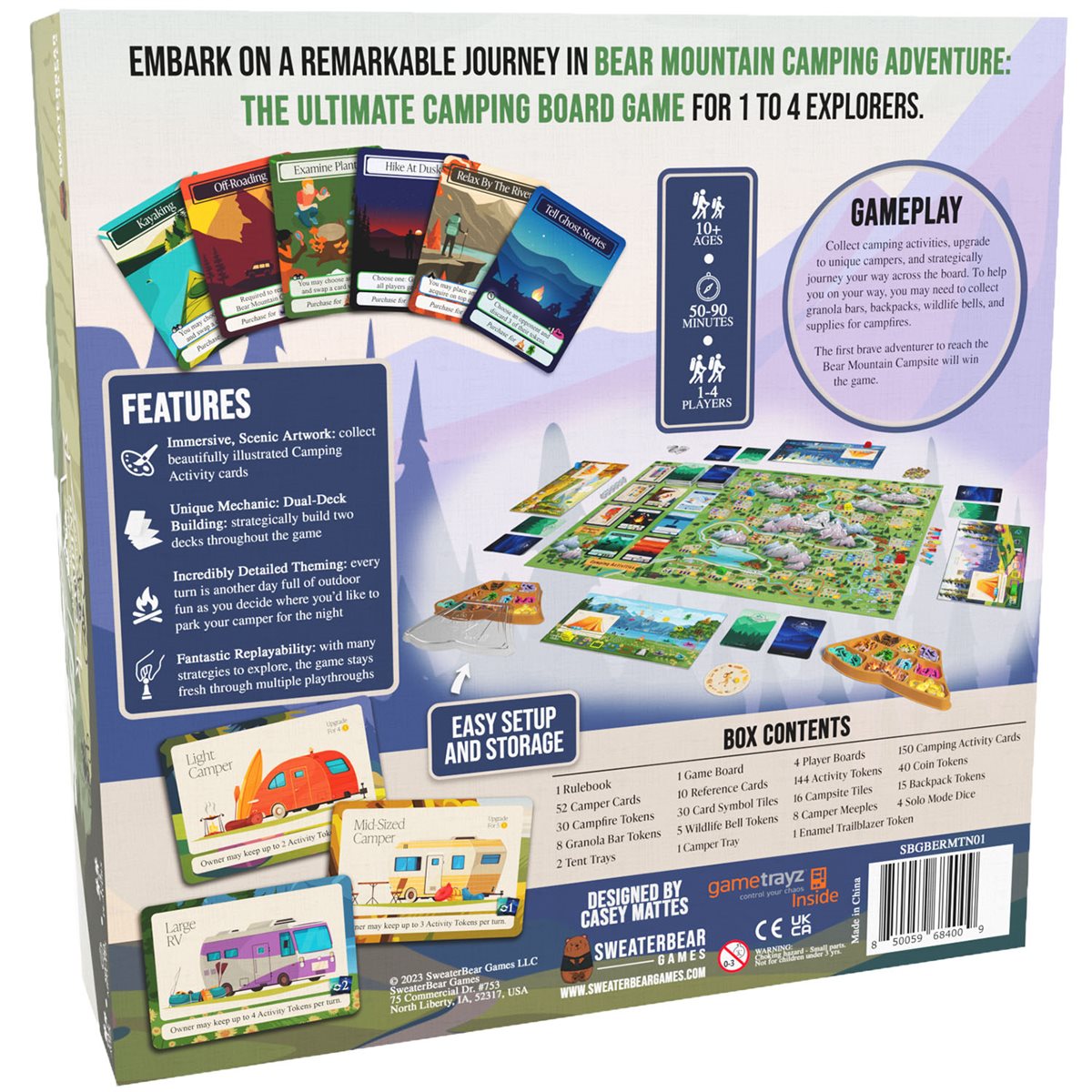 Asmodee Bear Mountain Camping Adventure