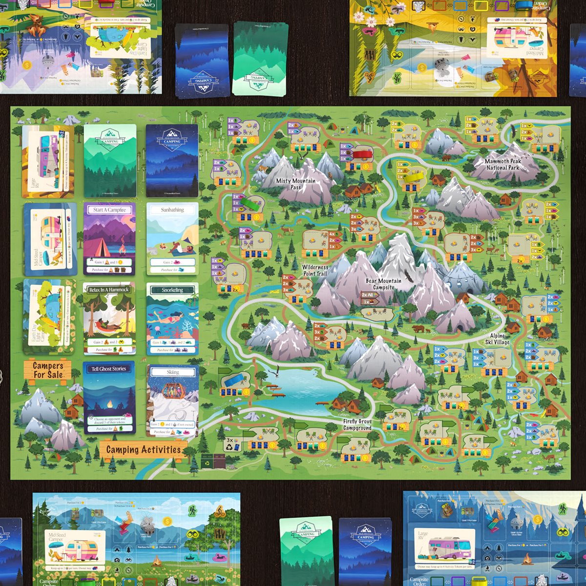 Asmodee Bear Mountain Camping Adventure