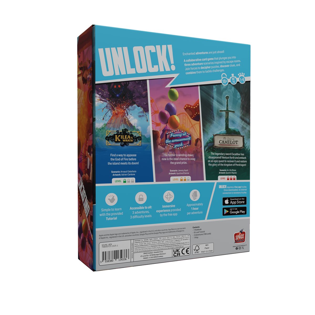 Asmodee Unlock! - Enchanted Adventures
