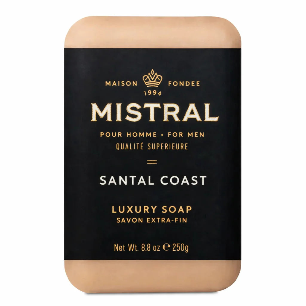 Mistral Bar Soap 250g Men's Santal Coast