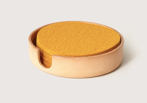 Graf Lantz Leather Tray Natural