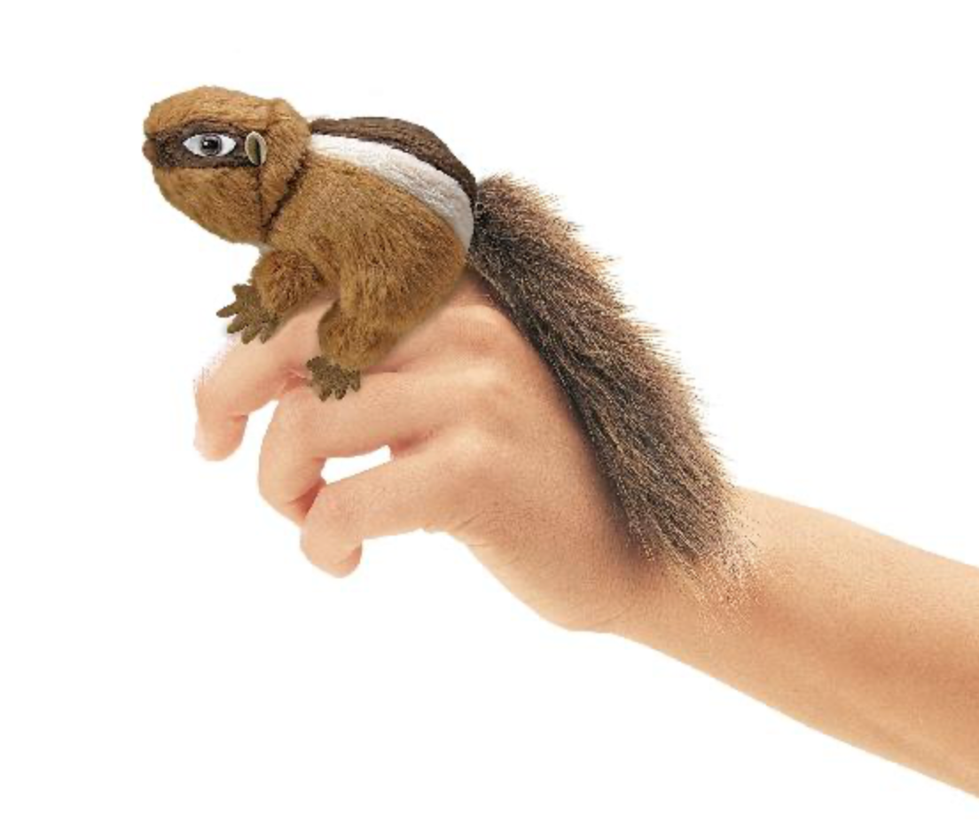 Mini Chipmunk Finger Puppet
